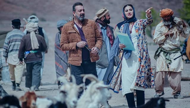 Sanjay Dutt, Nargis Fakhri in Torbaaz | Image: Netflix