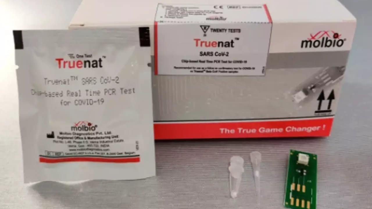 TrueNAT test kit for COVID-19. Image courtesy: IndiaMart