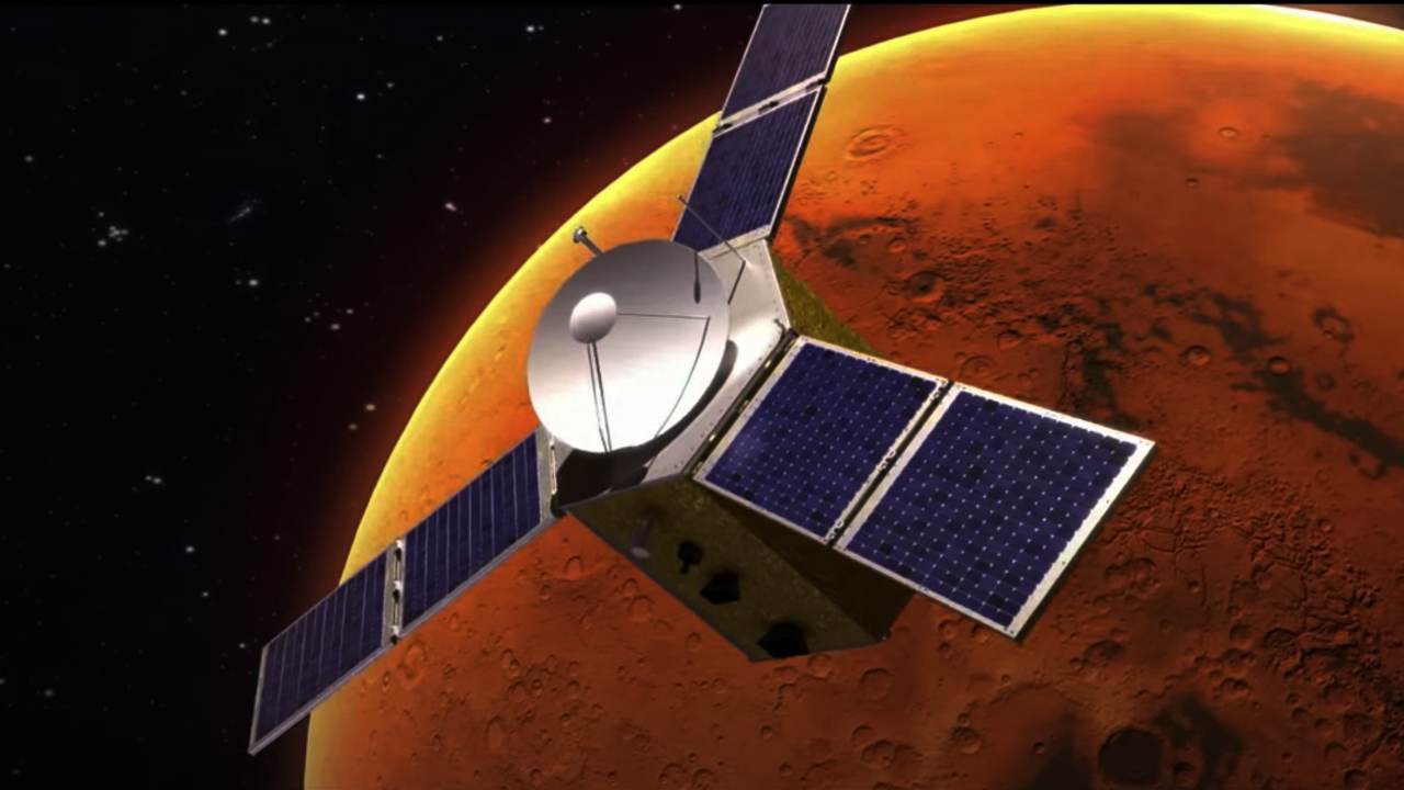 UAE Mars Hope mission. Image: MBRSC