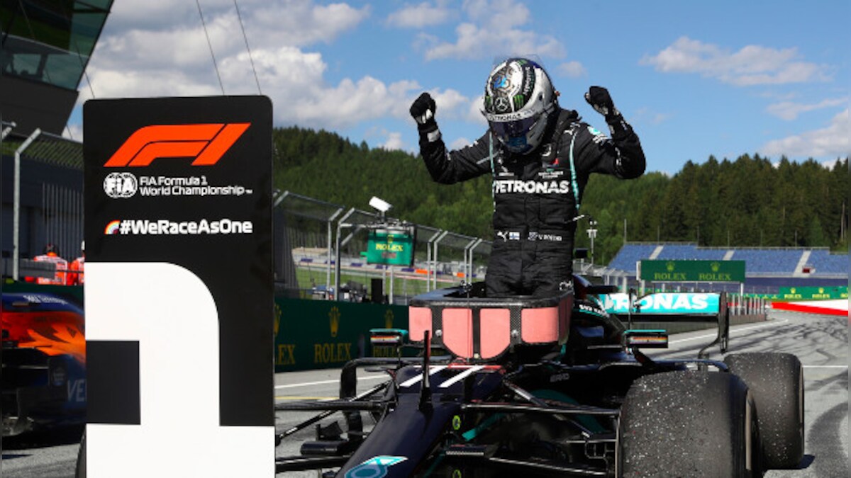 Formula 1 2020: Mercedes' Valtteri Bottas wins season-opening Austrian GP, Lewis Hamilton finishes fourth