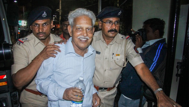 Elgar Parishad case: Varavara Rao discharged from hospital, released on interim bail for six months Elgar Parishad case: Varavara Rao discharged from hospital, released on interim bail for six months
