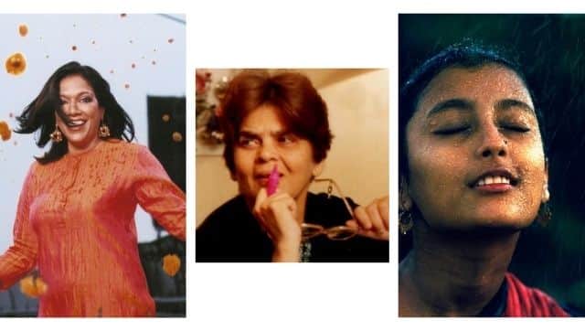 From left: Mira Nair, Sai Paranjpe and Aparna Sen