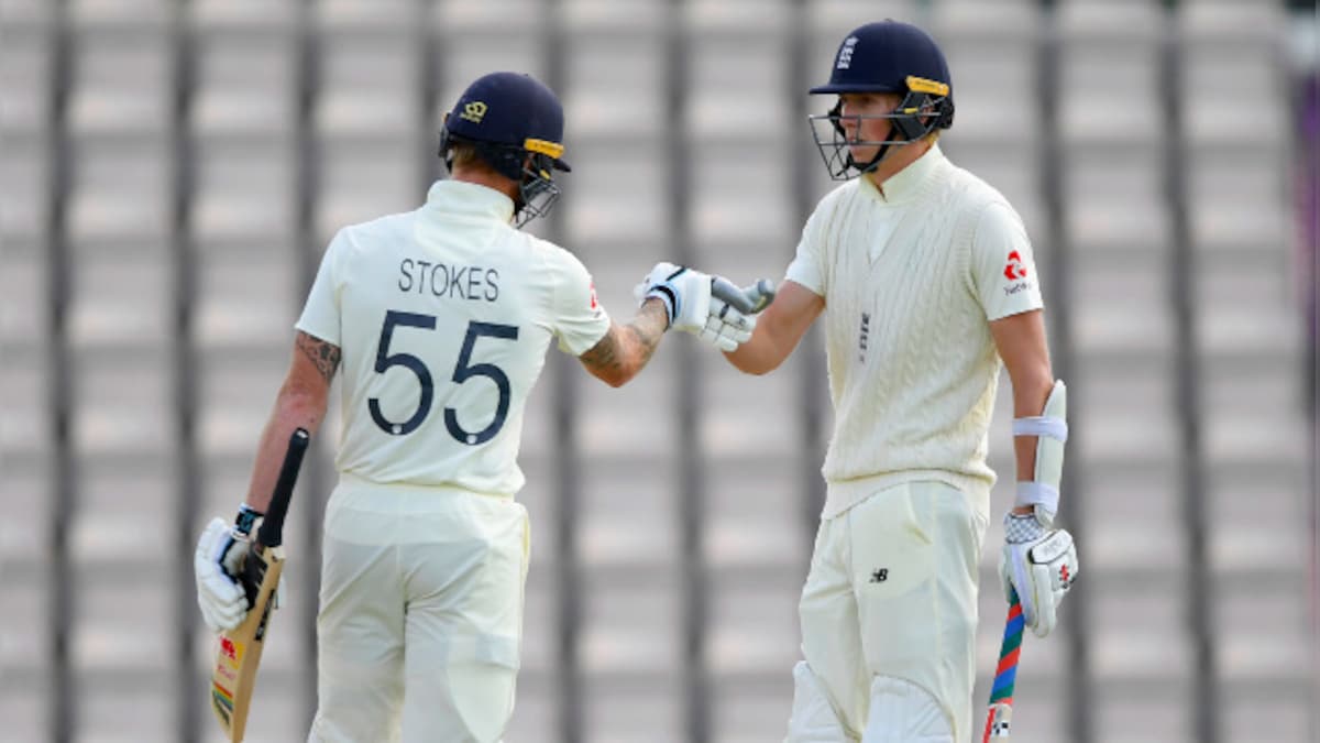 England vs West Indies: Zak Crawley, Dom Sibley post fifties before Windies stage late fightback on Day 4 at Southampton