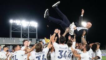Winning LaLiga 'best day of my professional life,' says Real Madrid manager Zinedine Zidane