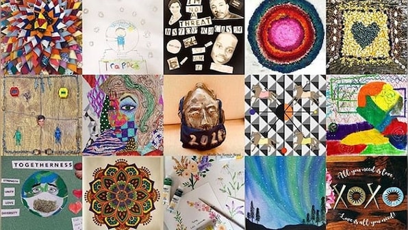 The Corona Quilt Project weaves together stories of hope, hopelessness, and living through a pandemic