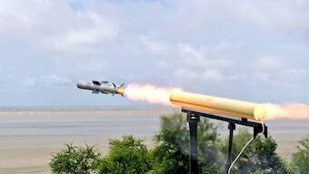 India successfully test-fires indigenous anti-tank guided missile ‘Dhruvastra’ in Odisha