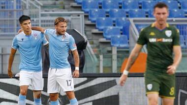 Serie A: Ciro Immobile scores, taking tally to 35 goals, as Lazio beats Brescia 2-0 in race for second spot