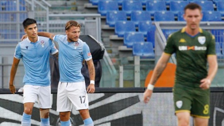 Serie A: Ciro Immobile scores, taking tally to 35 goals, as Lazio beats Brescia 2-0 in race for second spot