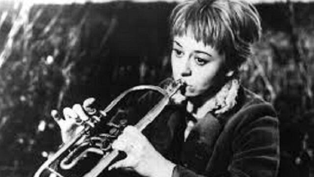 A still from La strada