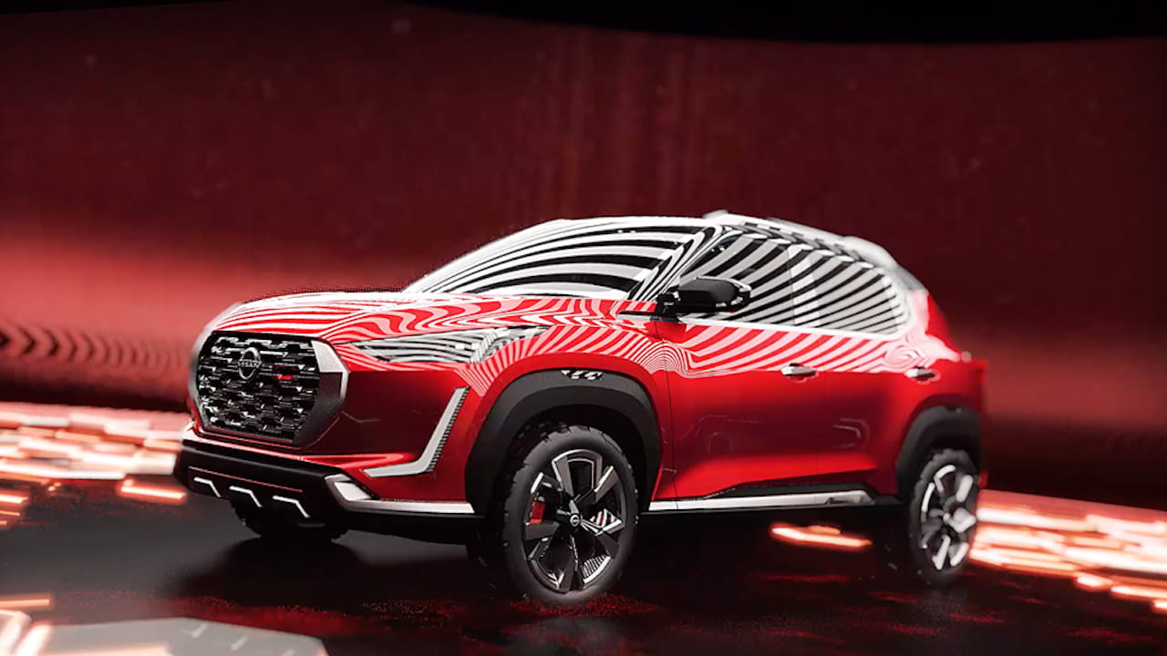 Upcoming Nissan Magnite SUV's production version leaked ahead of the early 2021 launch Upcoming Nissan Magnite SUV's production version leaked ahead of the early 2021 launch