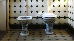 Aerosols sprayed from flushing a public urinal can spread COVID-19, a new study found