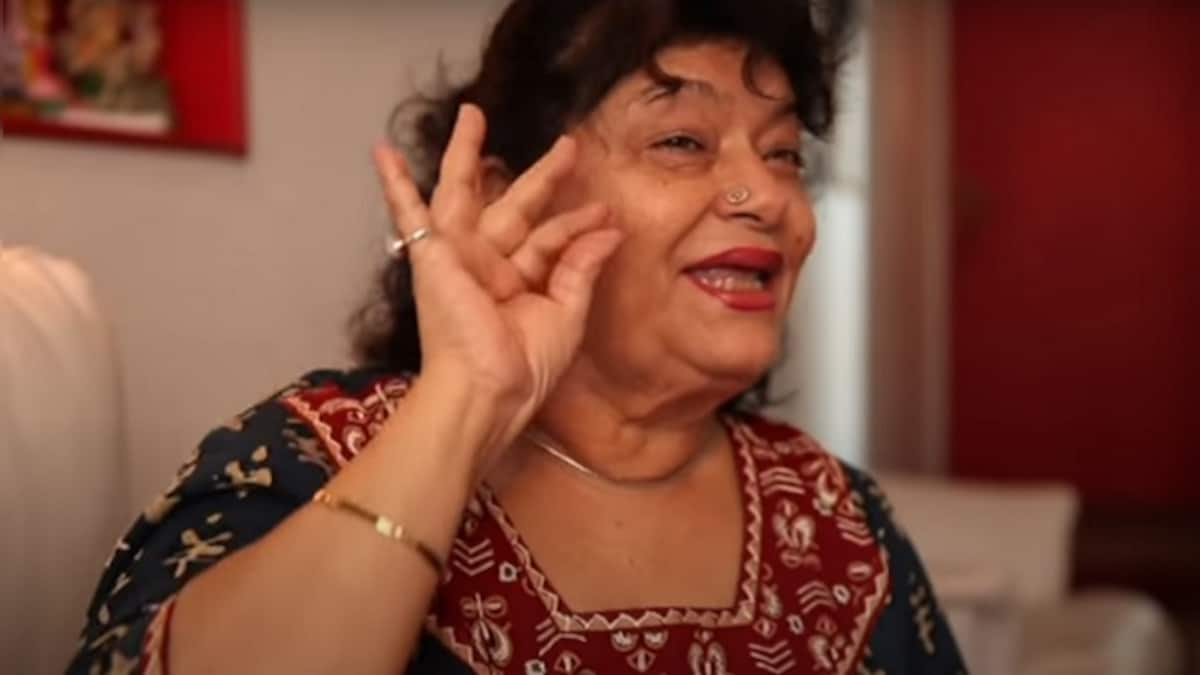 Saroj Khan, ace choreographer, was captured in a documentary. Saroj Khan, the person, reached far beyond