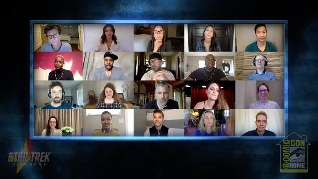 Star Trek panel at Comic-Con@Home