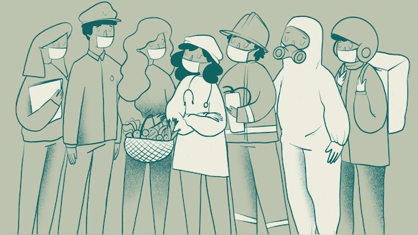 Cleaners, healthcare workers in departments other than ICU are more likely to get infected with COVID-19