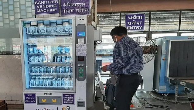Mumbai, Bengaluru, Chandigarh among other cities, install vending machines for face masks, sanitisers and gloves Mumbai, Bengaluru, Chandigarh among other cities, install vending machines for face masks, sanitisers and gloves