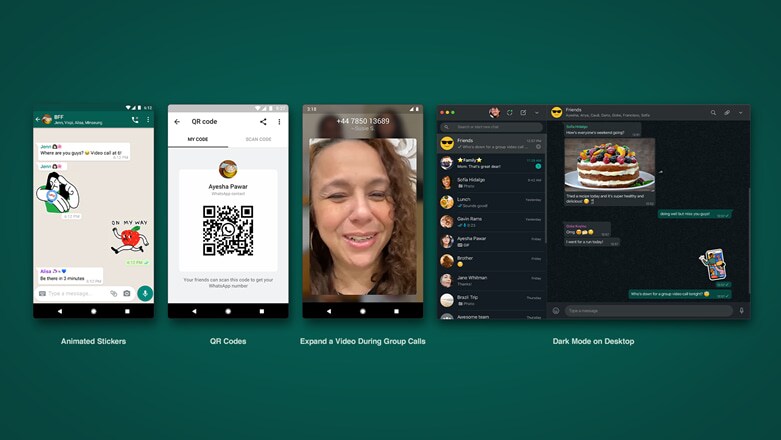 WhatsApp has announced five new features that will be rolling out to users in the 'coming weeks'. Image: WhatsApp