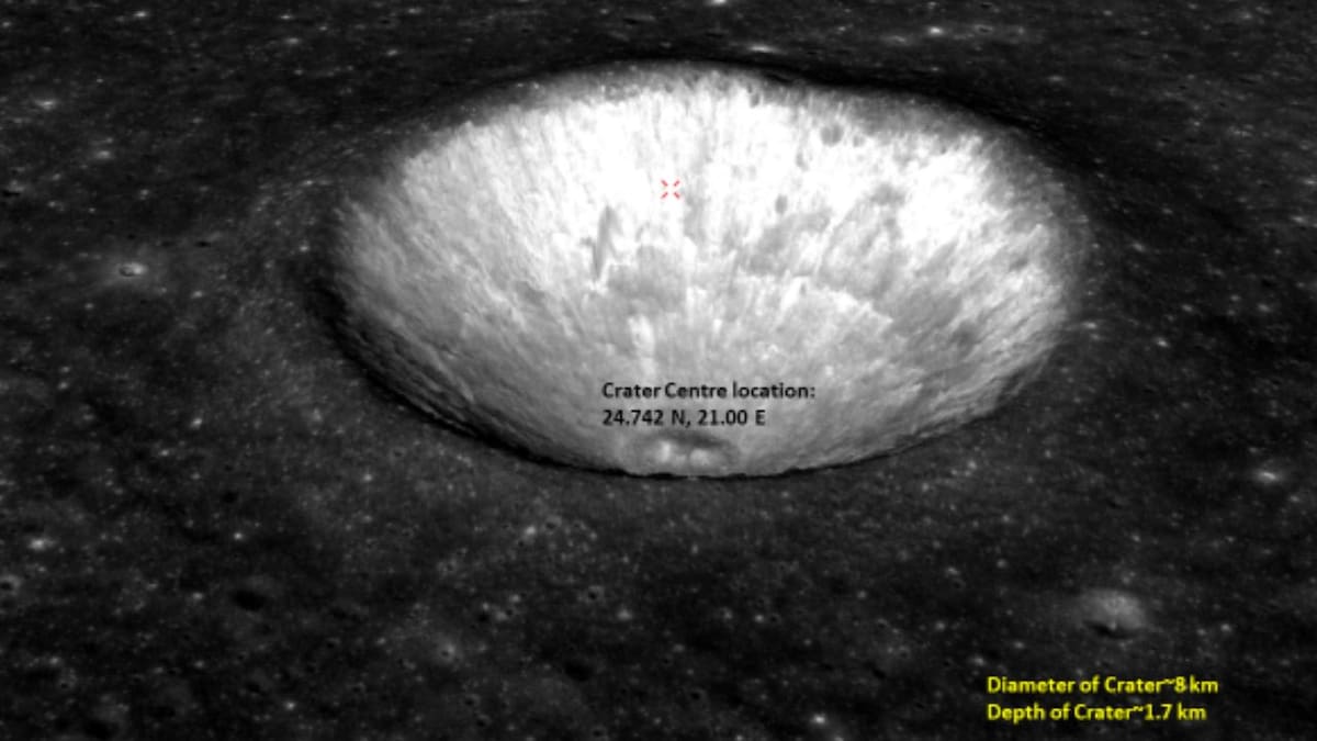 ISRO marks Vikram Sarabhai's birthday with Chandrayaan 2's photos of Sarabhai crater