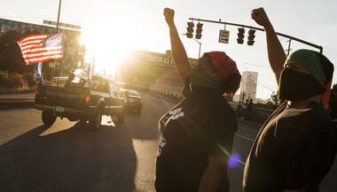 Portland shooting amplifies tensions in presidential race as Donald Trump ramps up attacks, Democrats fire back