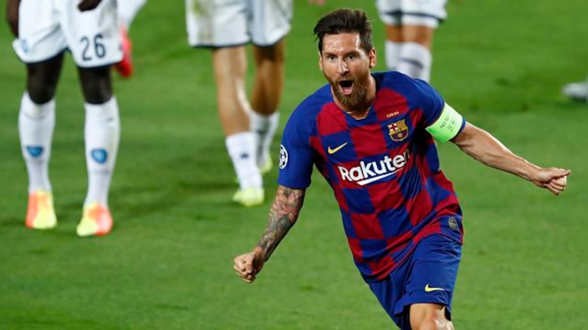 Champions League: Lionel Messi inspires Barcelona to victory against Napoli, seal quarter-final spot