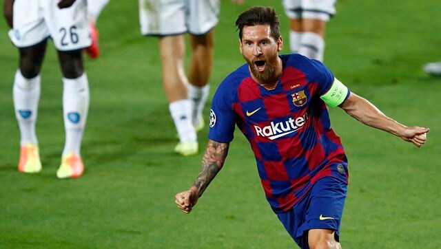 Champions League: Lionel Messi inspires Barcelona to victory against Napoli, seal quarter-final spot Champions League: Lionel Messi inspires Barcelona to victory against Napoli, seal quarter-final spot