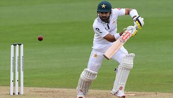 England vs Pakistan: Mohammad Rizwan shines with hard-fought fifty on Day 3 as bad light forces early stumps