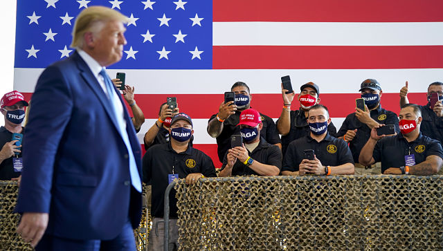 As Democratic convention unfolds, Donald Trump reprises grimmest language of 2016 campaign As Democratic convention unfolds, Donald Trump reprises grimmest language of 2016 campaign