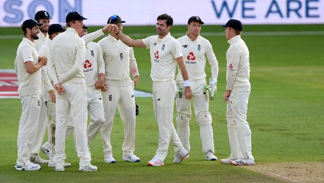 James Anderson is just four shy of the 600-wicket mark in Tests. AP 