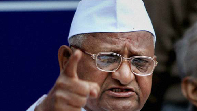 Anna Hazare declines Delhi BJP chief Adesh Gupta's invite to join 'mass movement' against AAP Anna Hazare declines Delhi BJP chief Adesh Gupta's invite to join 'mass movement' against AAP
