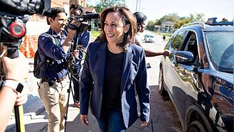 Kamala Harris slammed for laughing at question on Ukrainian refugees