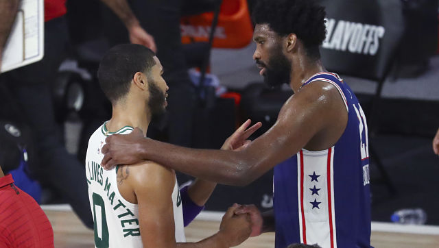 NBA: Boston Celtics not celebrating despite sweeping Philadelphia 76ers in four straight games NBA: Boston Celtics not celebrating despite sweeping Philadelphia 76ers in four straight games