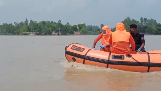 Over 60 villages flooded in UP's Bahraich district after Nepal releases water into rivers Over 60 villages flooded in UP's Bahraich district after Nepal releases water into rivers
