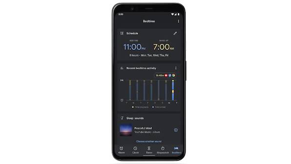 Google has included Bedtime Mode in its Clock App for nearly all Android devices