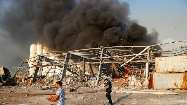 Watch: Massive explosion rocks Lebanon's capital Beirut; many wounded, widespread damage reported Watch: Massive explosion rocks Lebanon's capital Beirut; many wounded, widespread damage reported