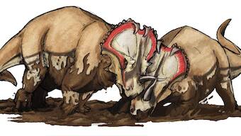 Bones of herbivorous dinosaur show it lived with malignant cancer, only to die in a flood