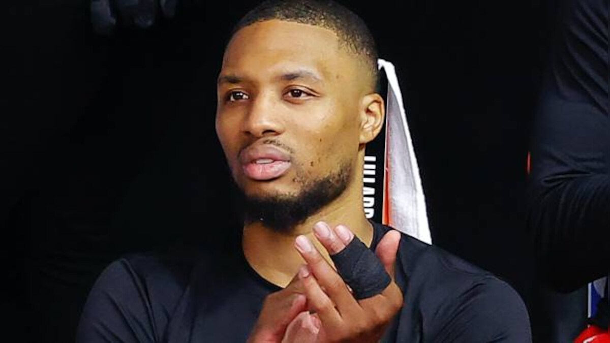 NBA: Portland Trail Blazers coach says Damian Lillard will play against Los Angeles Lakers despite dislocated left finger