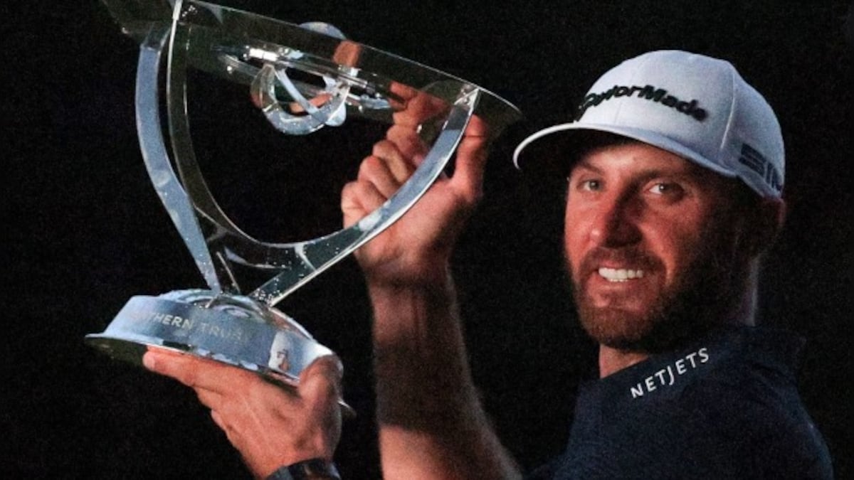 American golfer Dustin Johnson reclaims World No 1 ranking with a comfortable win at Northern Trust