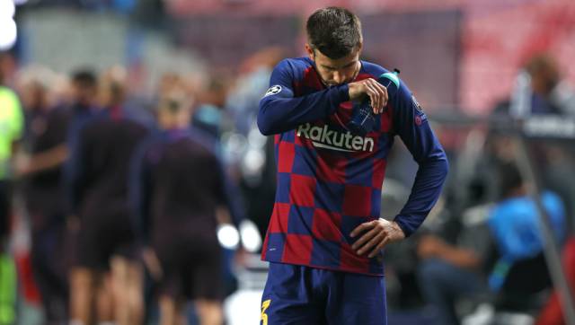 Champions League: We have hit rock bottom, says Barcelona defender Gerard Pique after Bayern Munich mauling Champions League: We have hit rock bottom, says Barcelona defender Gerard Pique after Bayern Munich mauling