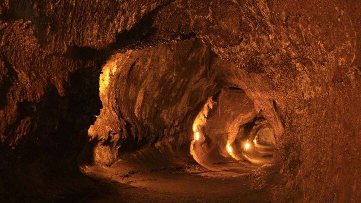 Lava tubes on Mars and Moon are massive; could act as shield from cosmic and solar radiation