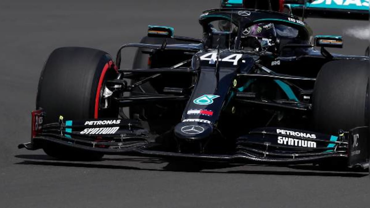 Formula 1 2020: Mercedes' Lewis Hamilton fastest ahead of 70th Anniversary Grand Prix qualifying at Silverstone