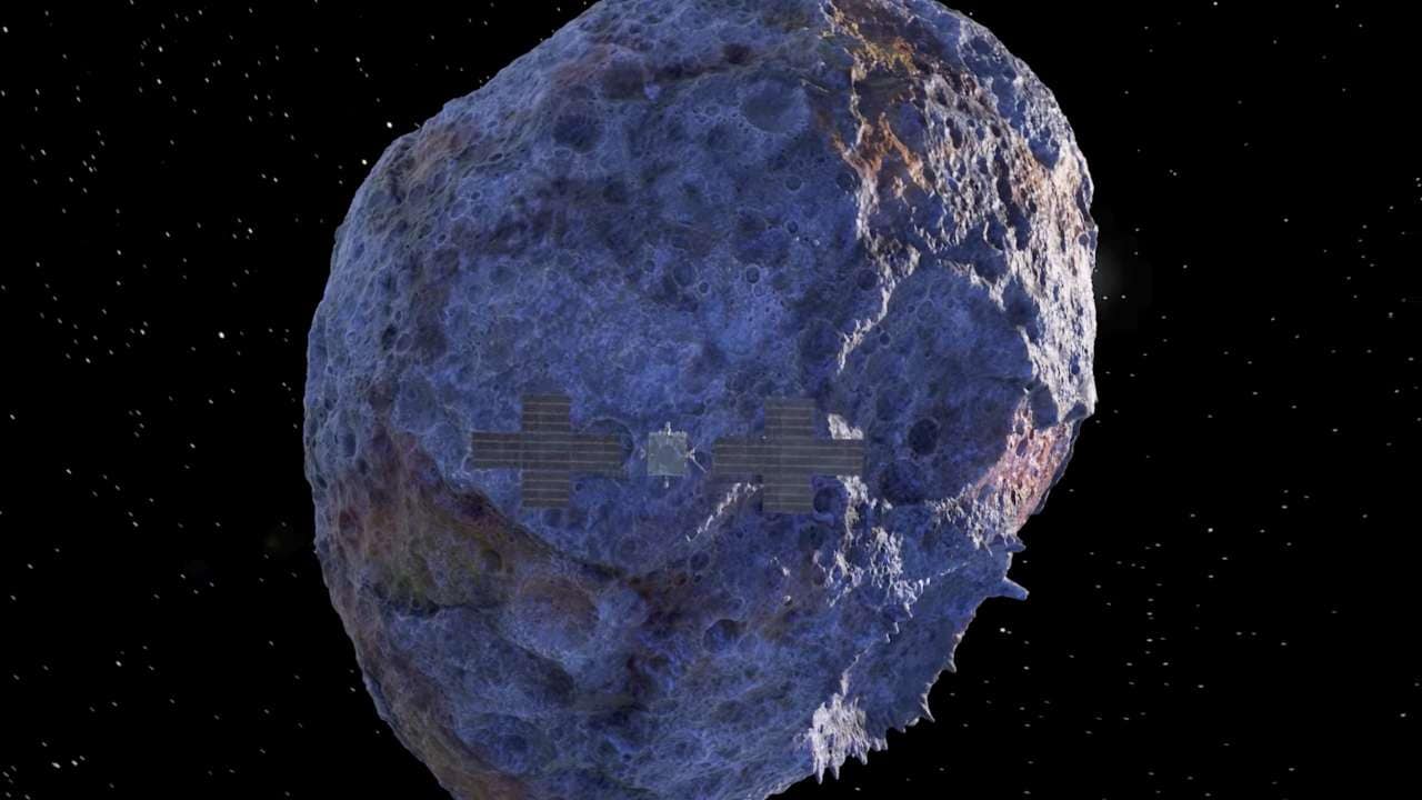 NASA mission to explore metal asteroid 'Psyche' worth thousands of ...