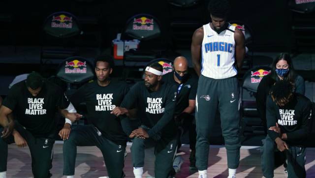 NBA: Gregg Popovich, Jonathan Isaac, Becky Hammon choose to stand for anthem in bubble NBA: Gregg Popovich, Jonathan Isaac, Becky Hammon choose to stand for anthem in bubble