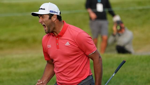 Jon Rahm makes the biggest putt to beat Dustin Johnson in thrilling playoff at BMW Championship Jon Rahm makes the biggest putt to beat Dustin Johnson in thrilling playoff at BMW Championship