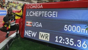 Monaco Diamond League: Joshua Cheptegei breaks 16-year-old 5,000m world record, Noah Lyles' raised fist protest as athletics returns
