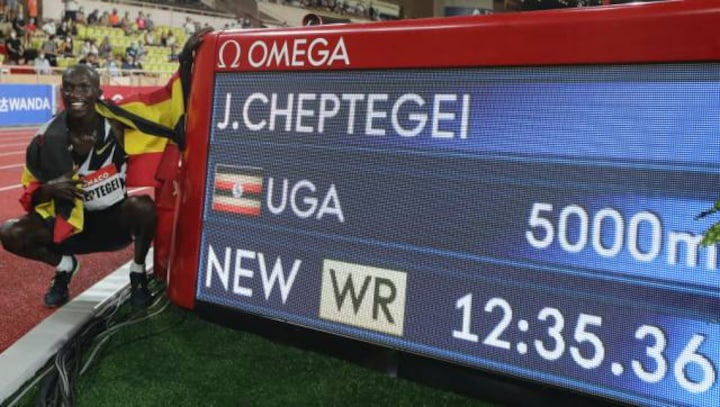 Monaco Diamond League: Joshua Cheptegei breaks 16-year-old 5,000m world record, Noah Lyles' raised fist protest as athletics returns