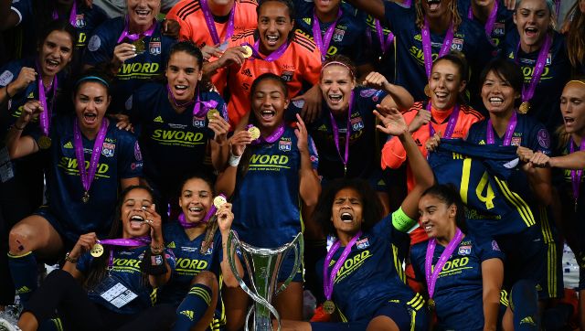 Lyon clinch fifth straight women's Champions League title after beating Wolfsburg Lyon clinch fifth straight women's Champions League title after beating Wolfsburg