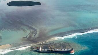 Stricken Japanese ship behind devastating Mauritius oil spill successfully sunk in open ocean