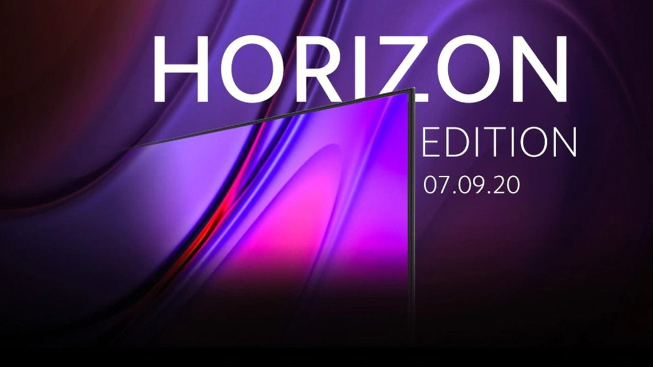 Mi TV Horizon Edition launches on 7 September 2020. Image: Xiaomi