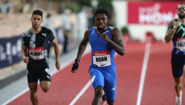 World champion sprinter Noah Lyles wins 100-metre event at Hungary athletics meet