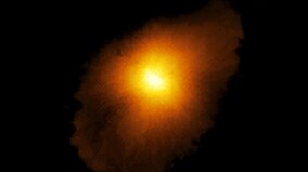 Golden halo of infant galaxy look-alike of Milky Way spotted 12 bn light years away