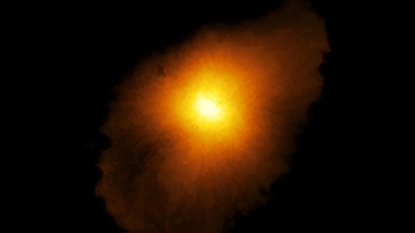 Golden halo of infant galaxy look-alike of Milky Way spotted 12 bn light years away
